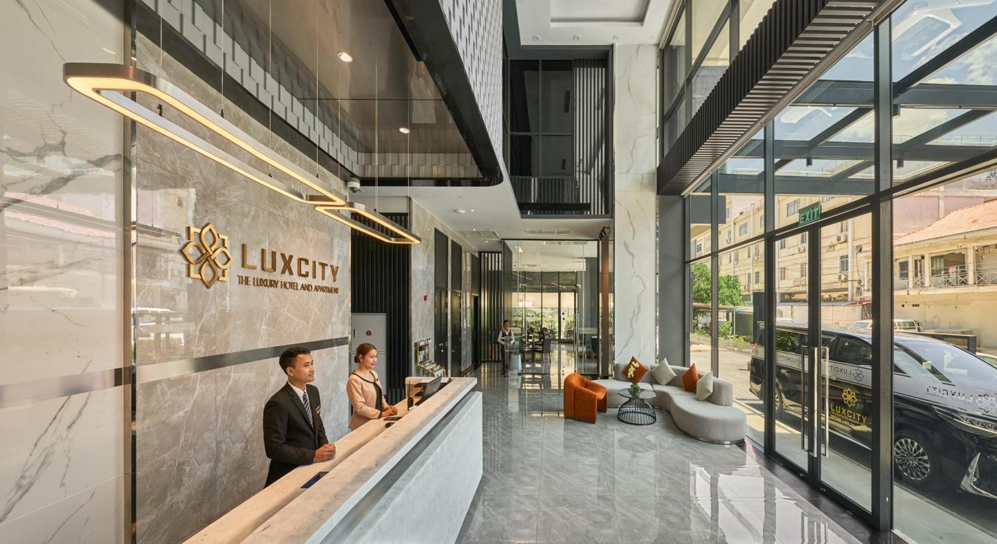 Luxcity Hotel & Apartment Phnom Penh Eksteriør billede