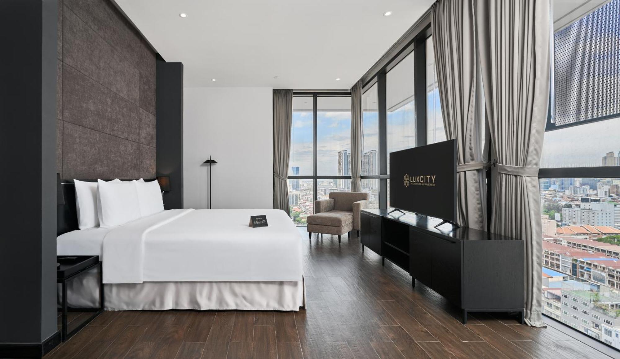 Luxcity Hotel & Apartment Phnom Penh Eksteriør billede