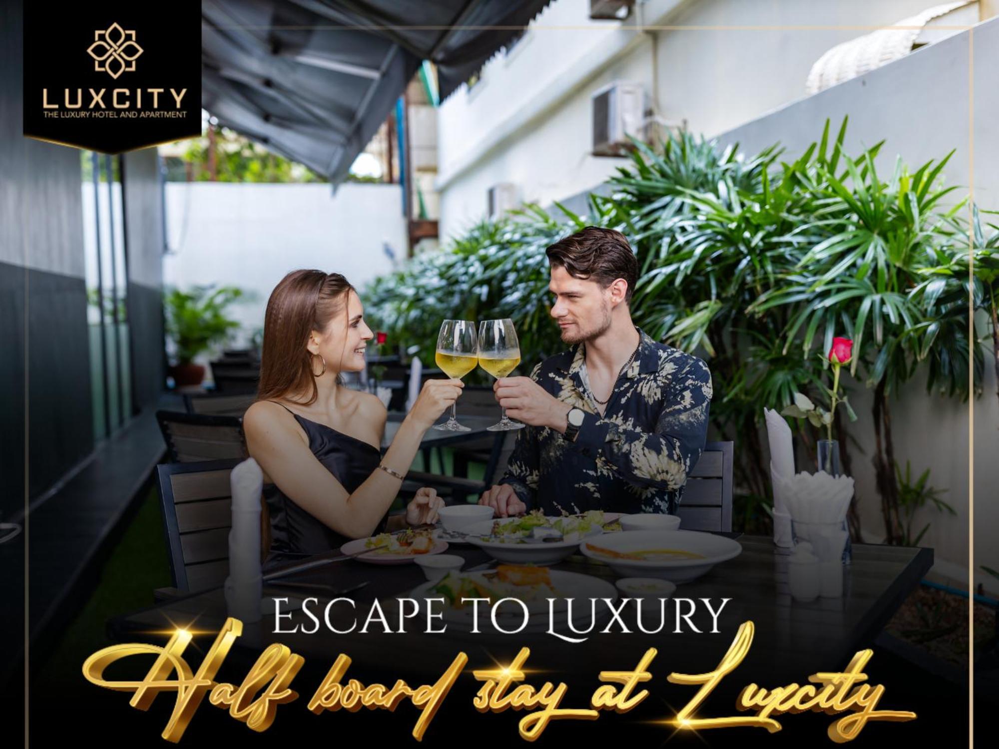 Luxcity Hotel & Apartment Phnom Penh Eksteriør billede